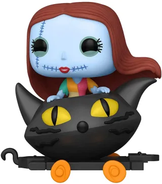 Funko Pop! Disney: Nightmare Before Christmas Train-Sally in Cat Cart - The Nightmare Before Christmas - Amazon-Exklusiv - Vinyl-Sammelfigur - Geschenkidee - Offizielle Handelswaren - Movies Fans