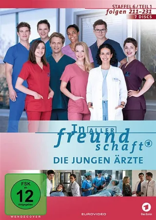 In aller Freundschaft - Die jungen Ärzte - Staffel 6.1/Folgen 211-231 [7 DVDs]