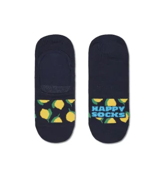 happy socks - Lemon Invisible Sock Blau - Gr. - 38