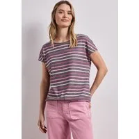 STREET ONE T-Shirt mit Rundhalsausschnitt