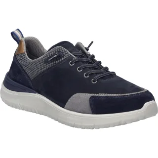JOSEF SEIBEL Herren Halbschuh Wales 01 in dunkelblau-kombi