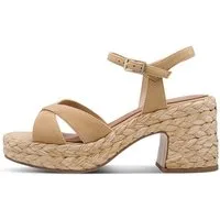 Tamaris 1-28313-44 Damen Sandalette High Heels, Sandalen, Pumps, Sommerschuhe, Riemchen