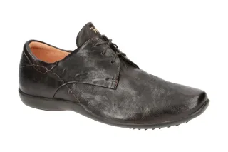 Think Herrenschuhe STONE 3-000275-3000 Espresso Echtleder Schn?rschuhe