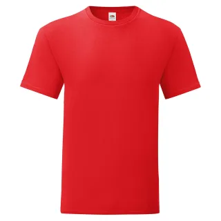 Fruit of the Loom - "Iconic 150" T-Shirt für Herren (Rot)