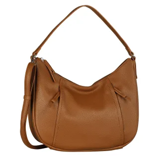 TOM TAILOR BAGS - Beca cognac - Gr. - M