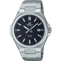 CASIO EDIFICE Quarzuhr EFB-108D-1AVUEF, Armbanduhr, Herrenuhr, bis 10bar wasserd.,Saphirglas, Edelstahlarmband