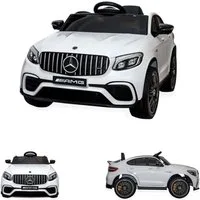 Moni Elektro-Kinderauto Kinder Elektroauto Mercedes, Belastbarkeit 25 kg, EVA-Reifen, Musik, Fernbedienung