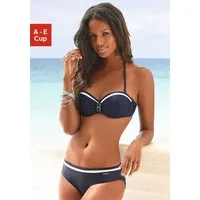 LASCANA Bügel-Bandeau-Bikini mit Kontrastdetails