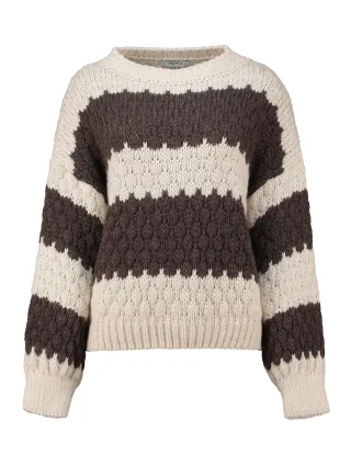 Zabaione - Pullover Vi44enne coffee - Gr. - XL