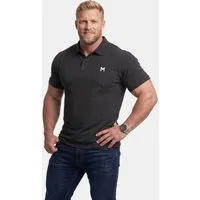 Men Plus Poloshirt Poloshirts 2er-Pack Basic Piqué Halbarm