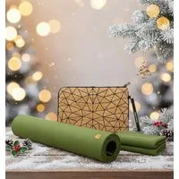 GOLDEN Yogamatte Yogamatte Naturkautschuk Rutschfest 1.0mm Hot Yoga Microfaster, Sprühen Sie wenig Wasser, perfekte Griffe bekommen