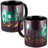 Werder Bremen Tasse Tasse Stadion Metallic