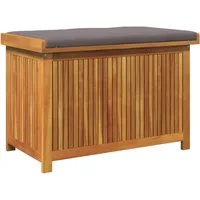 vidaXL Gartenbox Outdoor-Kissenbox 90x50x60,5 cm Massivholz