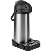 ONVAYA Pump-Isolierkanne Airpot Pumpkanne, Isolierkanne, Thermoskanne, Edelstahl, 1.9L, 3L, 5L, 3 l