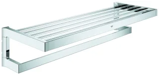 Grohe Multi-Badetuchhalter Selection Cube 40804 Metall 600mm chrom, 40804000 40804000