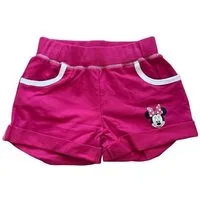 Disney Jogginghose Kurze Jogginghose für Mädchen, Minnie Maus, Blau oder Pink, Größe