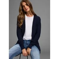 Laura Scott Strickjacke leichte Übergangsjacke mit Taschen, aus Baumwolle