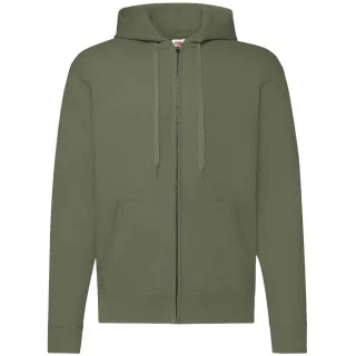 Fruit of the Loom - "Classic" Hoodie mit durchgehendem Reißverschluss für Herren/Damen Unisex (Klassisch Olivgrün)