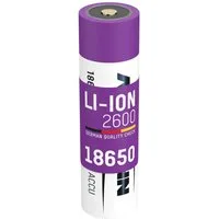ANSMANN AG 18650 Li-Ion Akku (3.6V, 2600 mAh) mit Safetyboard, Taschenlampe etc. Akku 2600 mAh (3.6 V)