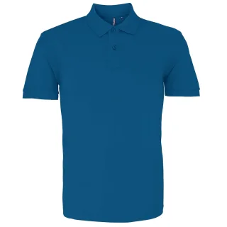 Asquith & Fox Herren-Poloshirt mit kurzen Ärmeln (Pfau)