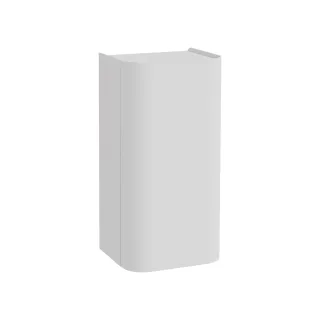 VitrA Glora Halbhochschrank mit 1 Tür Türanschlag links 45 x 39 x 90 cm (BxTxH) Weiß Matt,80413 80413