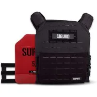 SF SUPRFIT Gewichtsweste Sigurd 3D, für Männer & Frauen - erweiterbar bis auf 17kg.