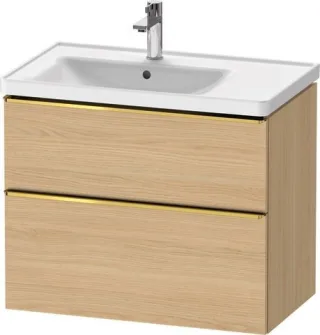 Duravit D-Neo Waschtischunterbau wandhängend Natur Eiche Matt 784x452x625 mm - DE4357034300000 DE4357034300000