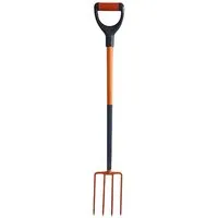 PROREGAL® Spatengabel Dunggabel Mistgabel Mistforke Heugabel Streugabel 1200 mit D -Griff
