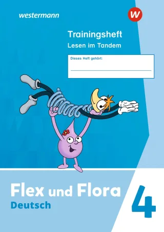 Flex und Flora - Ausgabe 2021: Trainingsheft Lesen im Tandem 4