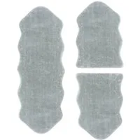Andiamo Bettumrandung Bettvorleger Lamm Fellimitat, Höhe 20 mm, (3-tlg), Kunstfell, sehr weicher Flor, waschbar, Bettvorleger, Läufer-Set