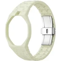 HS.SUPPLY Uhrenarmband Armband passend für RoyalPop Audemars Piguet x Swatch, Armbandlänge anpassbar - Gliederaufbau
