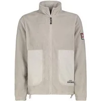 Eight2Nine Fleecejacke Herren Teddyfleecejacke mit Brusttasche und Stehkr Fleecejacke Outdoorjacke Kuscheljacke
