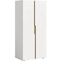 Home affaire Kleiderschrank BJÖRNEBORG, Schlafzimmerschrank, Garderobe, Schrank (inklusive Wechselblende in anthrazit und Artisan Eiche Nachbildung) Breite 80cm, Kleiderstange, 2 Böden