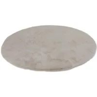 SCHÖNER WOHNEN-Kollektion Fellteppich Tender, rund, Höhe: 26 mm, besonders weich durch Microfaser, Kunstfell, waschbar, Wohnzimmer