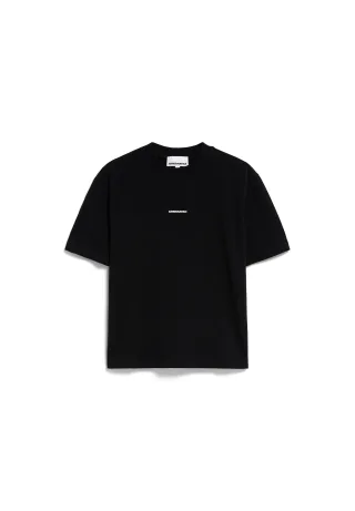 Armedangels - TARJAA WORD ICONIC Å black - Gr. - S