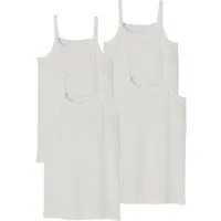 vertbaudet Unterhemd Mädchen Trägertops BASIC 4er-Pack