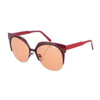 Metall-Sonnenbrille mit ovaler Form ME101S Damen