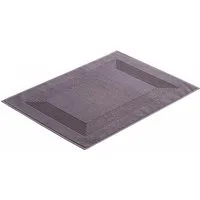 Vossen Badematte New Generation, Höhe 10 mm, fußbodenheizungsgeeignet, Baumwolle, rechteckig, Badteppich, mit Bordüre, Hoch-Tief Effekt, reine supersoft Baumwolle