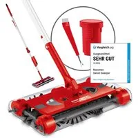 Swivel Sweeper Akkubesen G 2, 15 W, mit Beutel, mit Knickgelenk max. Flexibilität Boden Fliesen Laminat säubern