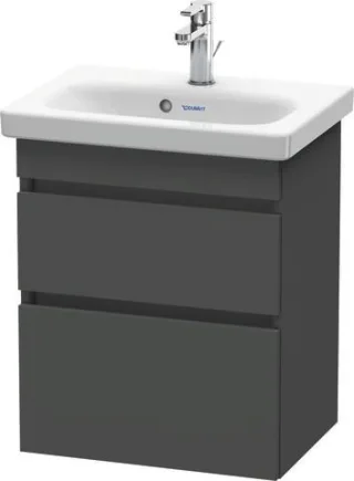 Duravit DuraStyle Waschtischunterbau wandhängend Graphit Matt 500x368x610 mm - DS640304949 DS640304949