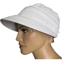 Taschen4life Sonnenhut Visor Cap 2in1 Sonnencap Basecap & Sonnenschutz in Einem, unisex, aus Leinen