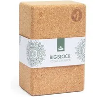 bodhi Yogablock Yoga Kork Brick XXL, BIG BLOCK 1 Stück