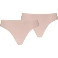 PUMA String PUMA WOMEN INVISIBLE COTTON STRINGS 2P (2er Pack) nahtlose Ränder für eine unsichtbare Passform