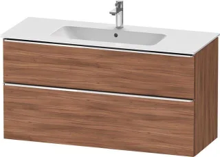 Duravit D-Neo Waschtischunterbau wandhängend Nussbaum Matt 1210x462x625 mm - DE4364010790000 DE4364010790000