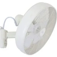 Lucci air Wandventilator Wandventilator Breeze Wall Weiß mit Fernbedienung, Timer