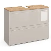 Vicco Waschbeckenunterschrank Majest, Cashmere/Artisan, 80.1 x 62 cm mit 2 Schubladen (1-St)
