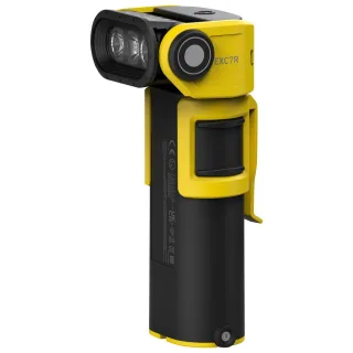 Ledlenser LED-Handlampe EXC7R ATEX , Ausführung:mit Ladegerät, Ladegerät:12/24 V und 230V, Höhe:18,5cm