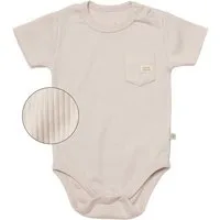 biorganic Kurzarmbody Baby Nature Relax Modal für Jungen und Mädchen Unisex Kurzarm (1-tlg) gerippte Textilstruktur (Ripp), Modal und Bio-Baumwolle, Größe 56 - 86