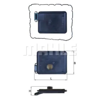 Mahle Hydraulikfilter Hyundai Kia HX254D