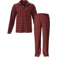 Calvin Klein Underwear Schlafanzug LS BUTTON DOWN PANT SET Mit elastischem Bund